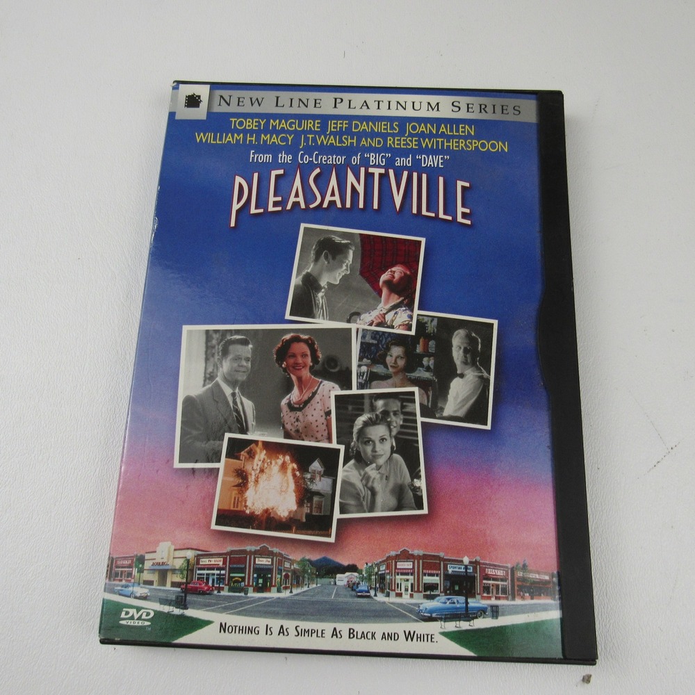 Pleasantville DVD New‎ Line Platinum Series Tobey Maguire Jeff Daniels